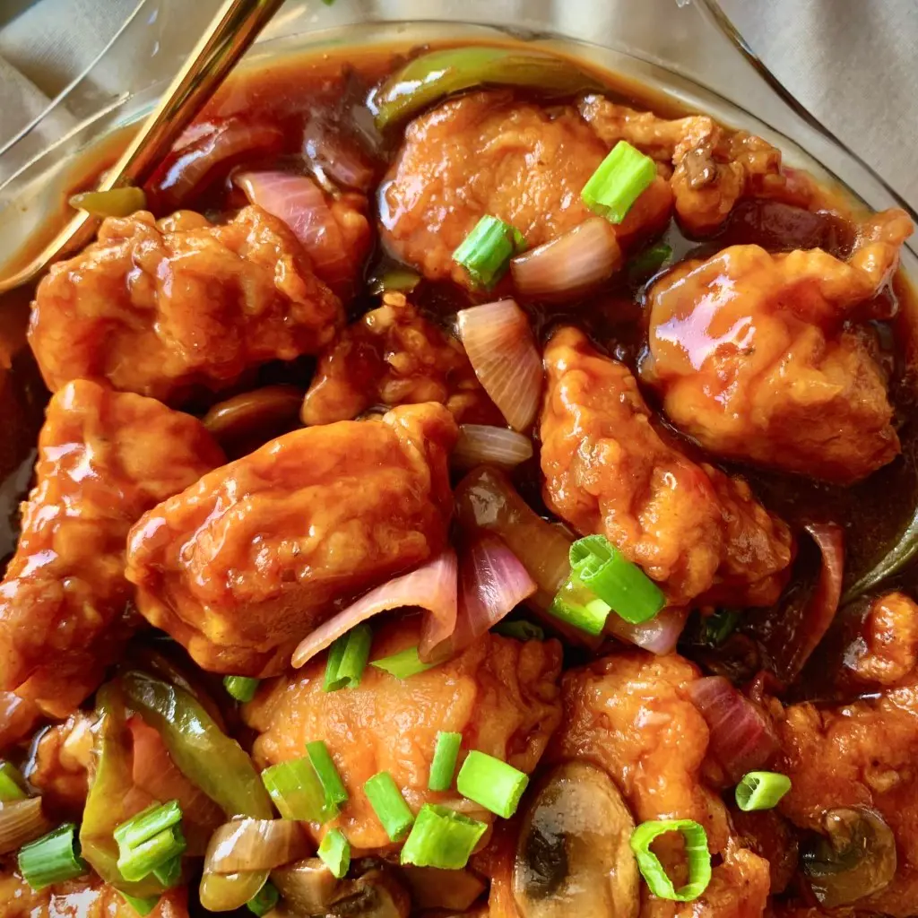 Chicken Garlic Sauce Sizzling